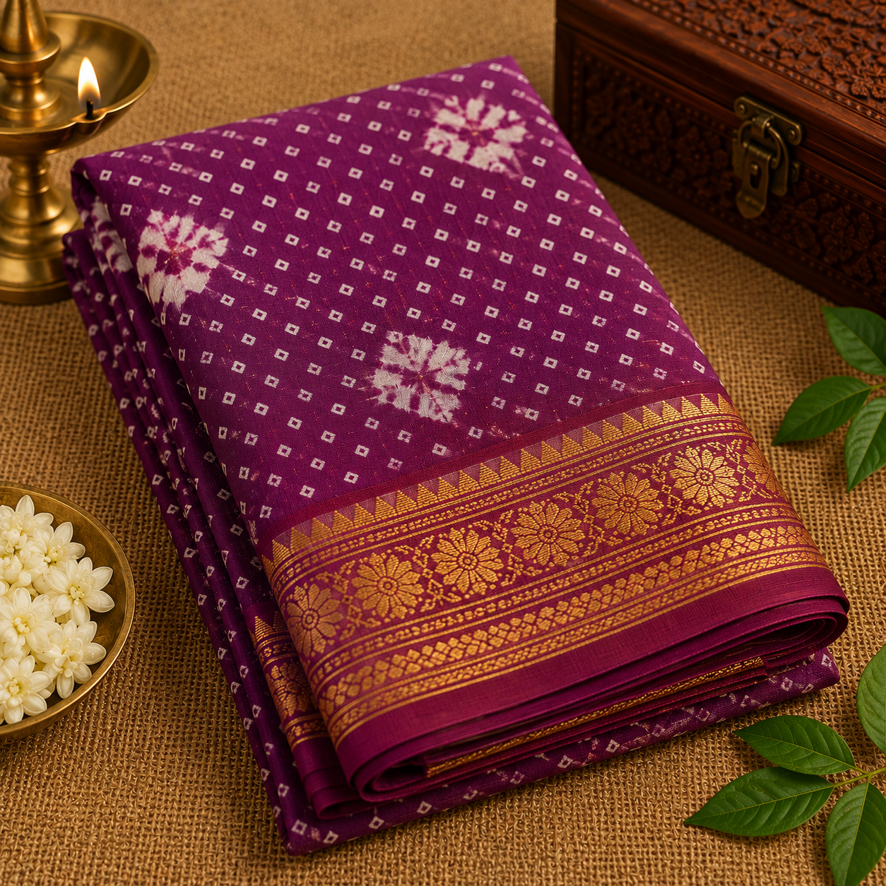 Sungudi Sarees