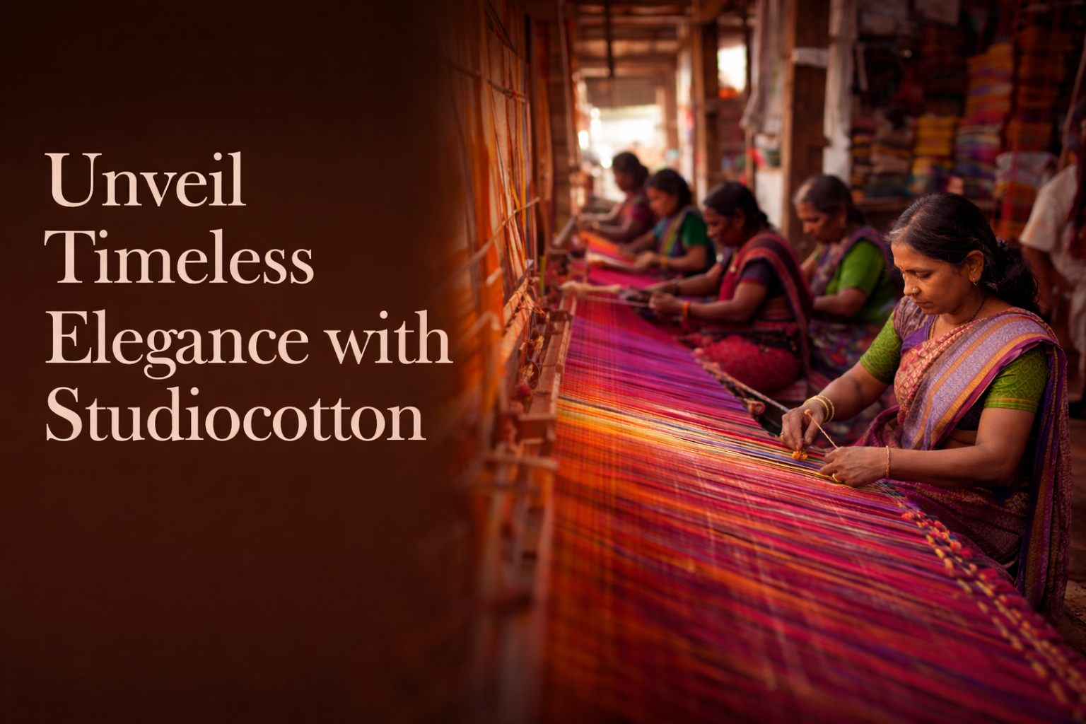 Handloom Saree Weaving